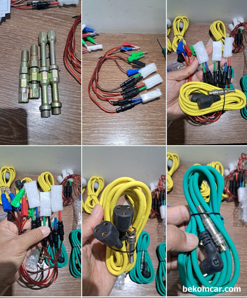ROTKEE 실린더압력센서, 펄스센서, 진동센 &  프로브 수입 유통, 베콤카는 ROTKEE의 한국공식 딜러로, 이번에 수입한 제품중에는 스코프 1 채널에 인젝터나 점화코일 등을 4개 혹 6개까지 동시에 측정하여 스코프에 파형으로 보여주는 프로브도 포함되어 있다. 따라서 크랭크, 캠각, 인젝터 및 점화코일 등을 한번에 측정가능하여 진단시간 절약을 제공한다.|بيكومكار  (bekomcar)