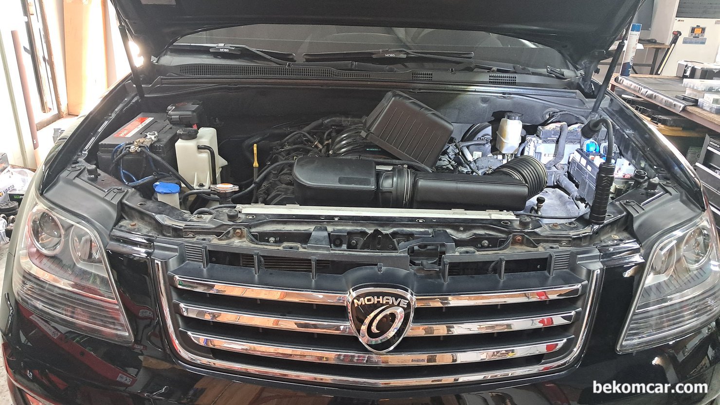 기아자동차 모하비 2011 V8 4.6L 캔 통신진단 과정기록, 기아자동차 모하비 2011 V8 4.6L P2637등 고장코드 관련 캔 통신진단 과정 기록이다. 전체적으로 부조등 이 있으며 특히 특정 RPM 영역대에서는 부조가 좀  더 심하게 나타난다. 스캐닝 고장코드 분석결과, 증상 및 스코프 파형등 진단이 일치한다.|بيكومكار  (bekomcar)