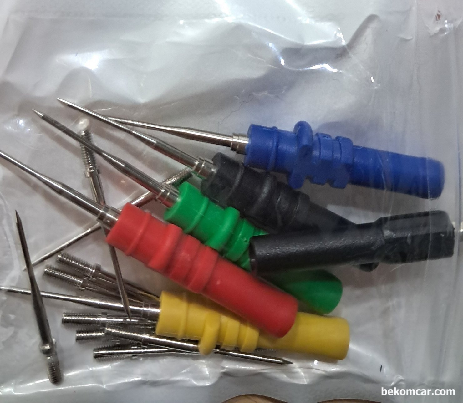 ECM, 산소센서, 솔레노이드밸브 등 전기적 진단시 사용하는 탐침봉, |بيكومكار  (bekomcar)