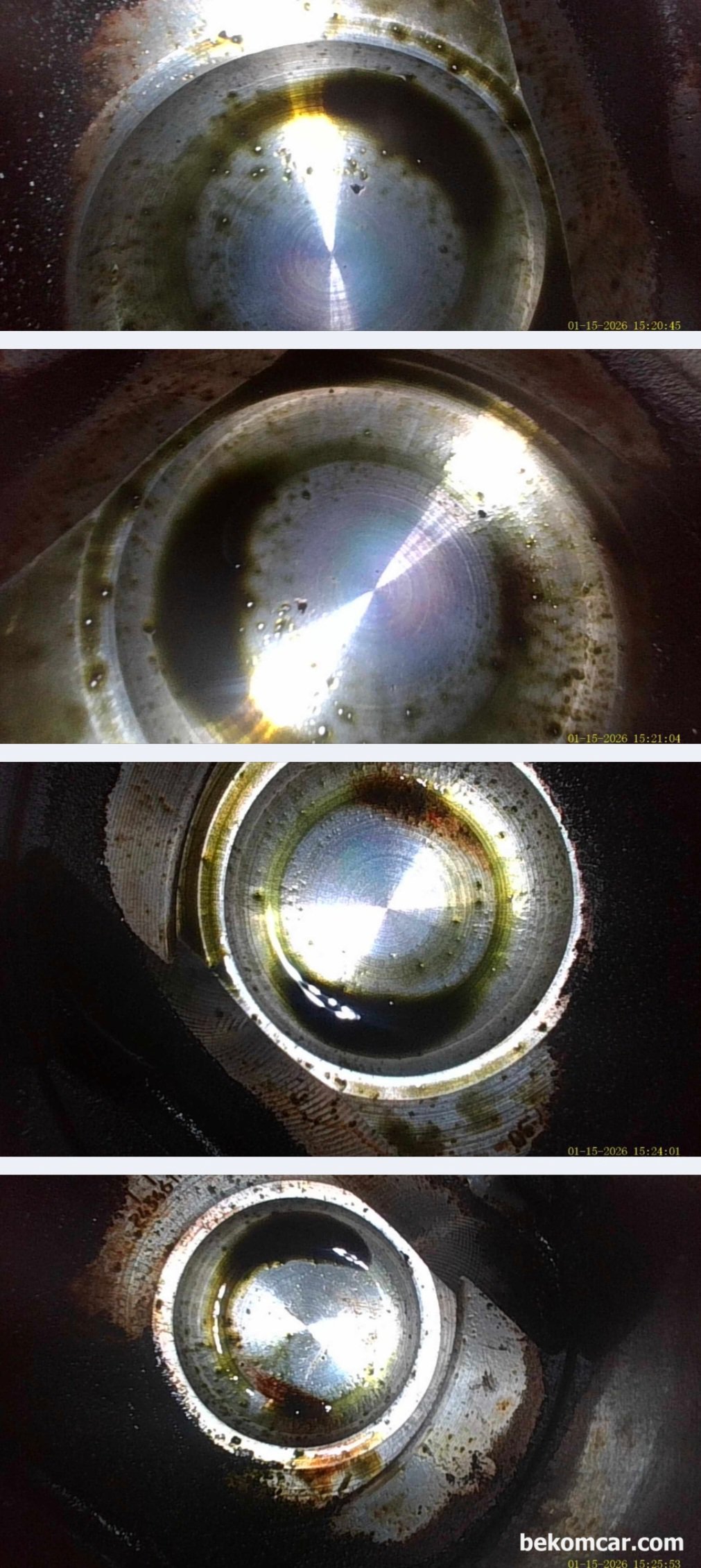 쉐보레 올 뉴 말리부 1.5T 에코텍 엔진, 냉간시 순간실화 증상 진단기록, 쉐보레 올 뉴 말리부 1.5T 에코텍 엔진, 약 14만키로 주행, 냉간시 순간 실화가 발생하고 약만 메케한 냄새 원인은 실린더내 액체가 원인으로 진단된다. 이런경우 공연비 이상으로 실화가 발생한다. 4개 실린더 점화에 걸리는 시간은 약 0.2초 정도이다. 그러니 1초가 지나면 약 5번 정도 점화. 연소가 되고 10초 정도이면 50번 정도 점화 연소가 된다. 실린더내 액체가 연소되어 조금 지나면 멀쩡 해지는것이다.|bekomcar.com
