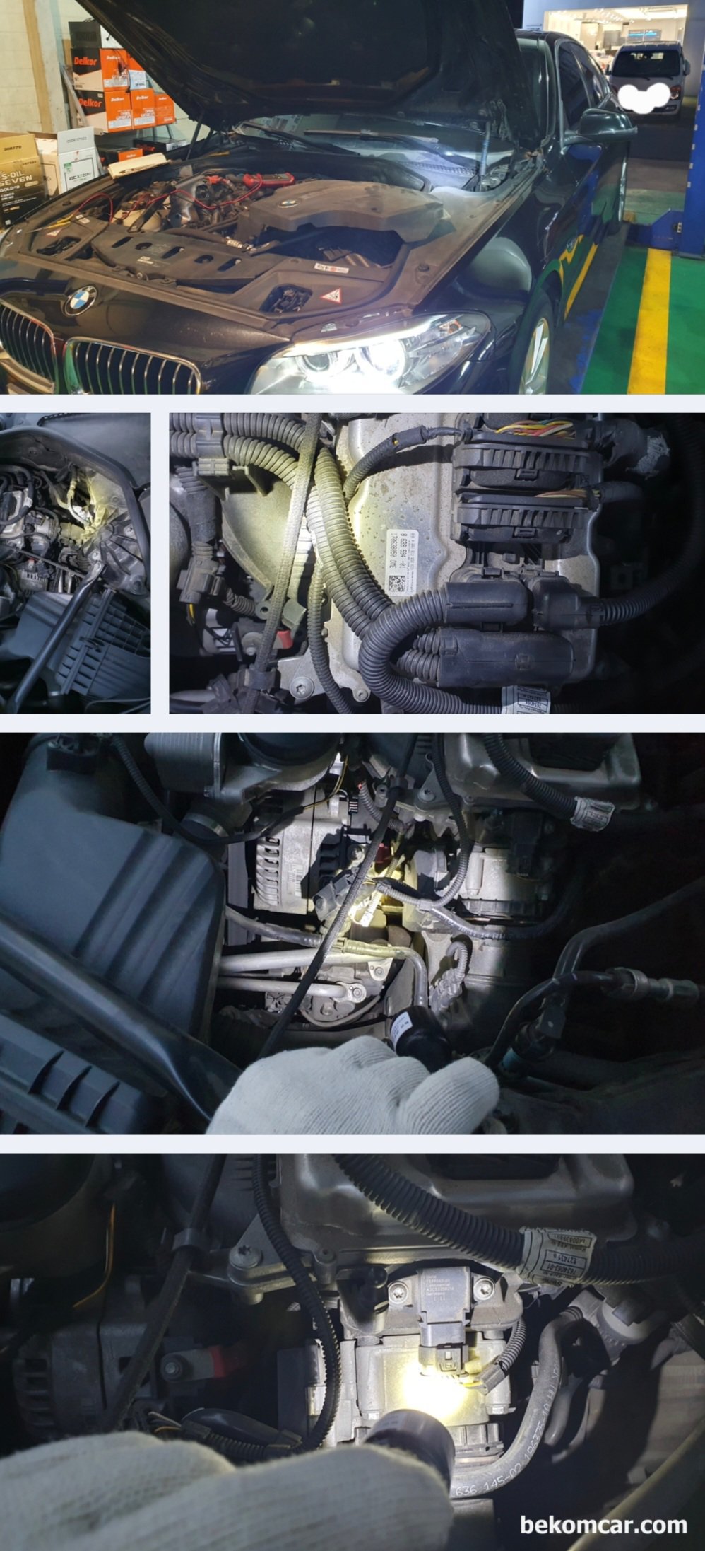 BMW F10 528i 산소센서 히터코어 회로진단 과정기록, BMW F10 528i 산소센서 히터코어 회로진단 과정기록으로, DME 부분등 종합적인 진단이 필요 할 수 있다. 전기형 F10 고 달리 4기통이면서 DME (엔진컴퓨터) 도 다르다. DME에서 제어가 잘 되지 않는경우도 있다.|بيكومكار  (bekomcar)