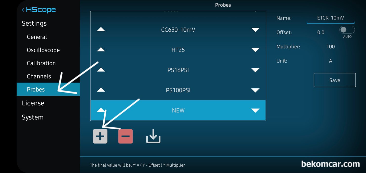 프로브 추가하기|bekomcar.com