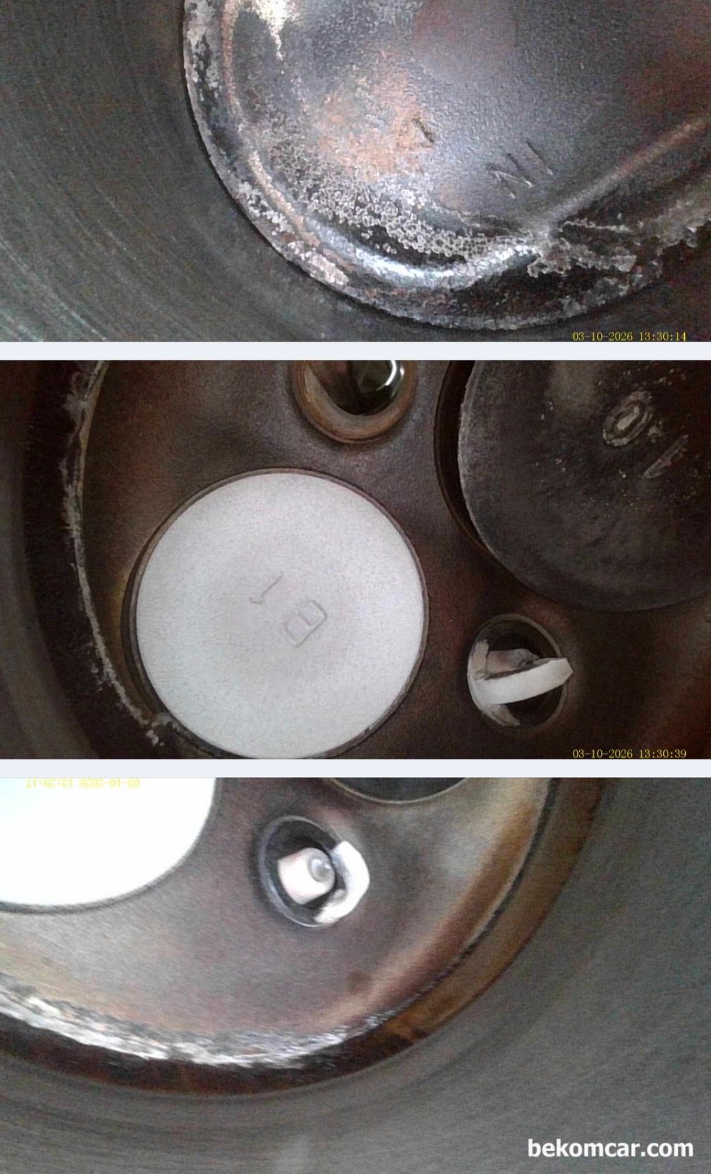 2011년 혼다 인사이트 하이브리드 중고차구매 점검기록 (종합 요약), 내시경검사는 필요시 하게 된다. 혼다 인사이트 중고차 구매 점검 과정에 엔진사내운드 특이점으로 내시경검사를 하기도 한다. 내시경 검사 결과 특이 사항은 발견되지 않는다. 사실 내시경으로 확인되는 것은 뭔가 큰 것들이지 아주 미세한 부분은 내시경으로 확인하기 힘든 경우가 많다.|ベコムカー (bekomcar)