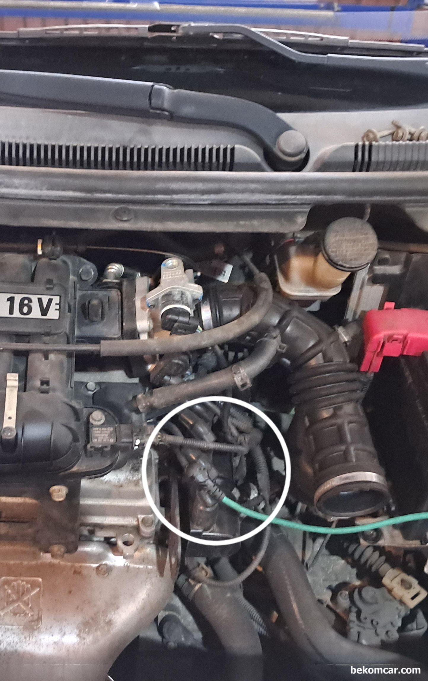 GM대우 2012년 스파크 냉간시 부조 기본진단, 배기 및 점화파형, |贝科姆汽车 (bekomcar)