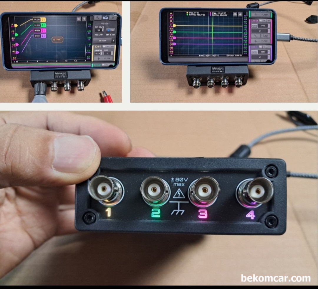 HS514Max 4채널 12Bit ADC 정밀진단 오실로스코프 출시예정, |bekomcar.com