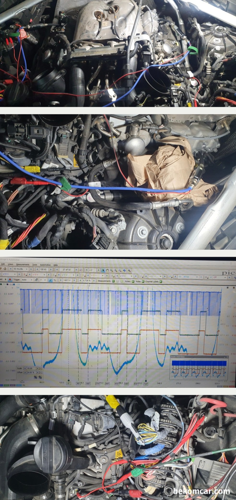 BMW 2022 X5 M50i V8 DTC 101F01 & 118402 진단, |bekomcar.com